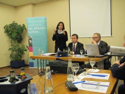 Auf Einladung der Konrad-Adenauer-Stiftung sprach die europapolitische Sprecherich der CDU-Fraktion im Landtag Brandenburg, Barbara Richstein, beim Oberhavel-Forum in Oranienburg zum Thema Euro-Krise.