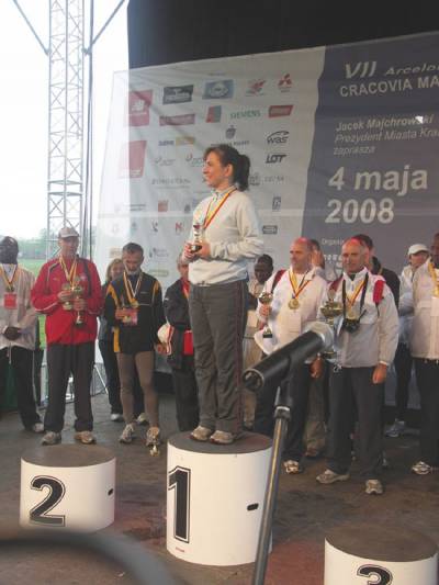 Titelverteidigung: Barbara Richstein ist mehrfache Weltmeisterin im Halbmarathon der Parlamentarier