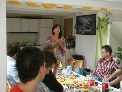 Barbara Richstein hlt das Impulsreferat zu den politstrategischen Herausforderungen fr die CDU Brandenburg im Kommunalwahlkampf 2008.