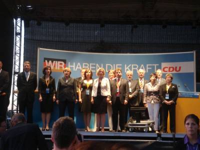 Gesang der Nationalhymne