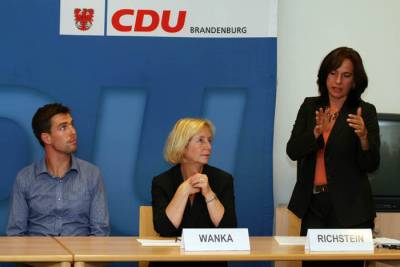 Barbara Richstein hat die Konferenz moderiert.