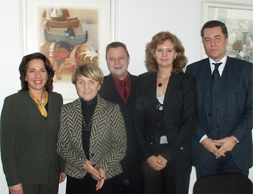 v.l. Barbara Richstein, Danuta Hbner, Michael Stbgen, Saskia Funck, Dr. Christian Ehler