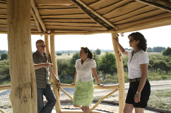 Barbara Richstein und Saskia Funck im Osthavelland unterwegs